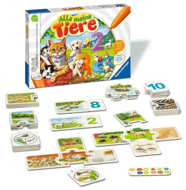 Ravensburger tiptoi Tiere Lernspiel ab 3 Jahren - 2