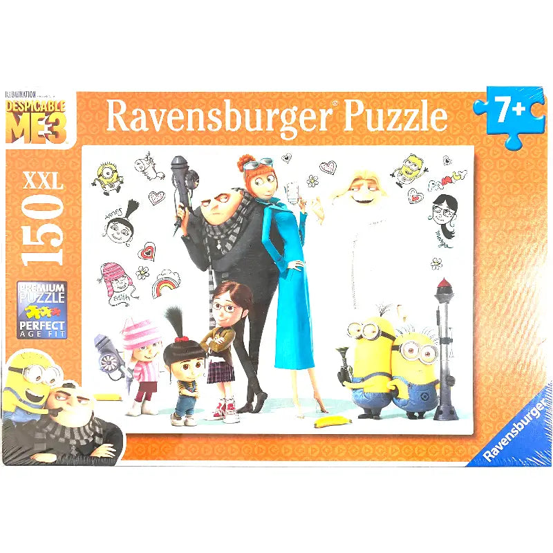 Ravensburger XXL Puzzle 10043 - Minions Gru und Familie 150 - 1