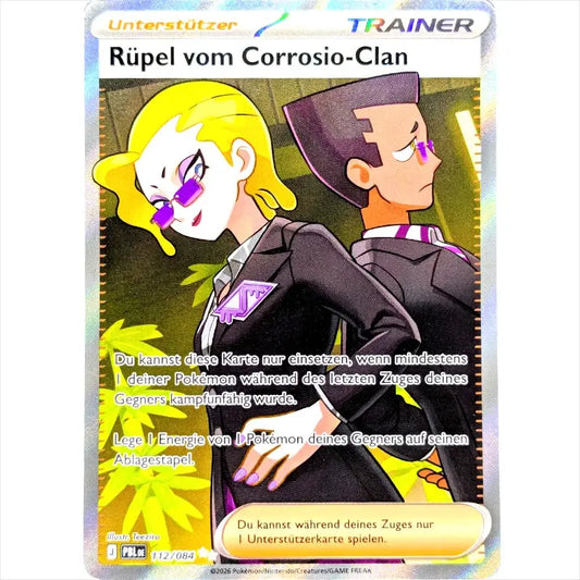 Rüpel vom Corrosio-Clan PBL DE 112/084 Pokémon Dunkelnacht kaufen - 1