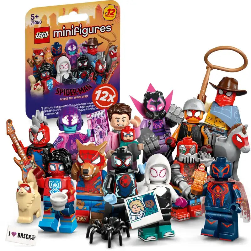 Lego Spiderman Minifiguren Serie mit 12 Spider-Man Figuren: - 1