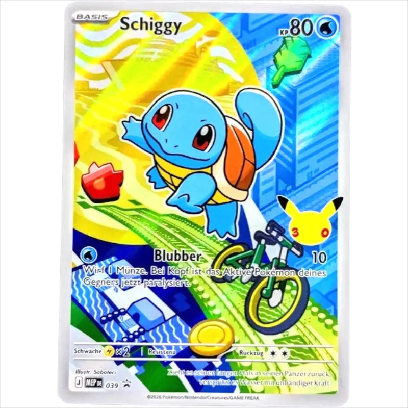 Schiggy MEP DE 039 Blackstar Promo 30 Jahre Pokémon kaufen - 1