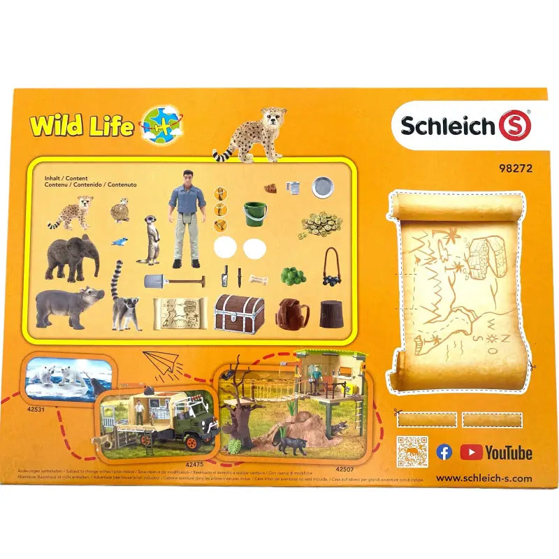 Schleich® - Adventskalender Wild Life 98272 Safari - 2