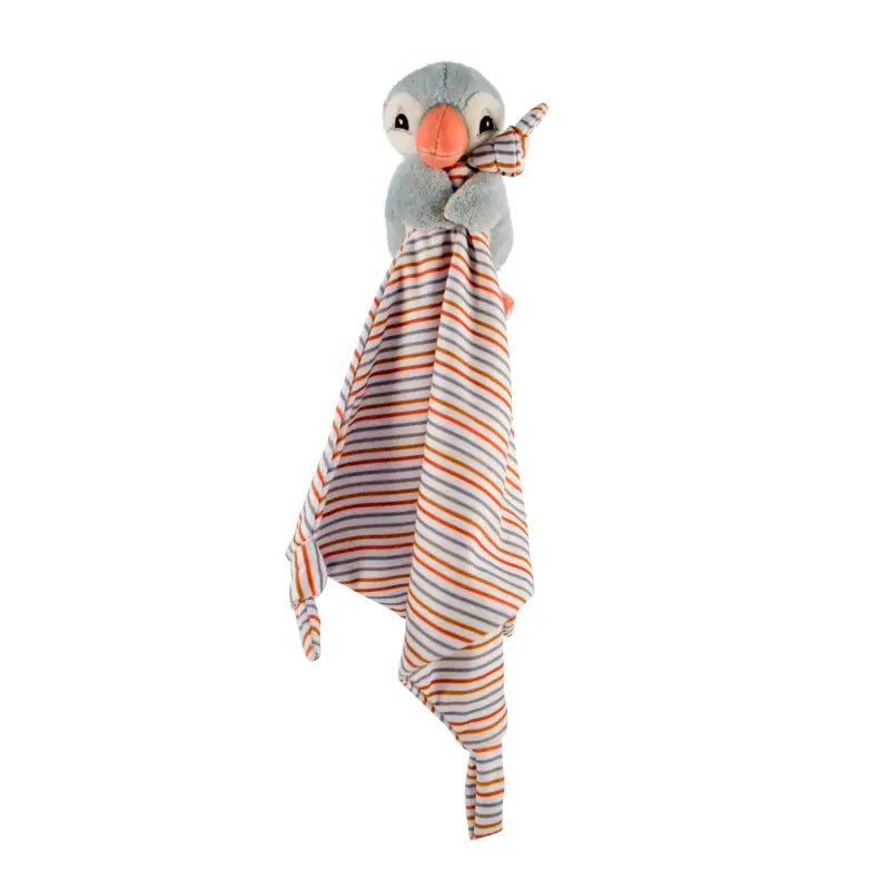 Schnuffeltuch-Baby Schmusetuch erster Papageientaucher blau - 2