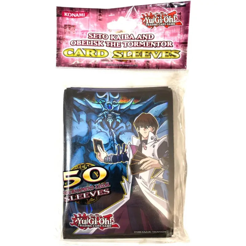 Seto Kaiba Obelisk Hüllen 50 Sleeves Yu-Gi-Oh - TradingToys.de 1