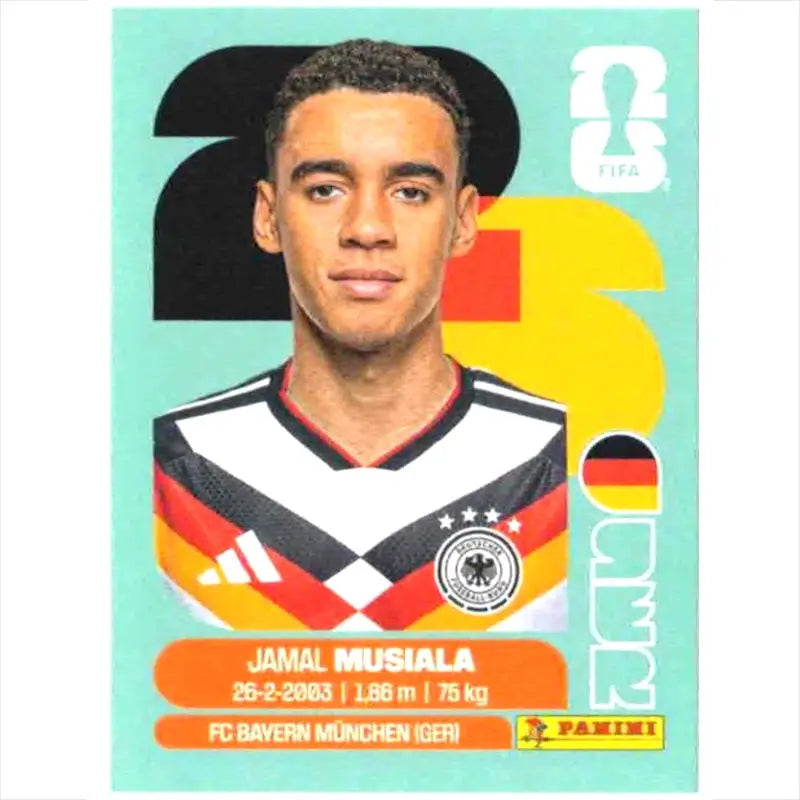 Jamal Musiala Panini Sticker WM 2026 – GER 15 Nr. 343 kaufen - 1