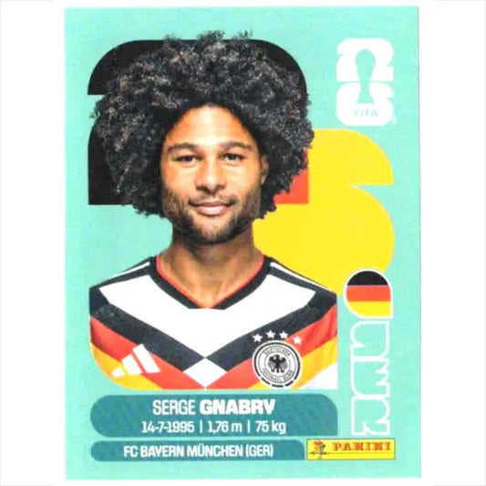 Serge Gnabry Panini Sticker WM 2026 – GER 16 Nr. 344 kaufen - 1