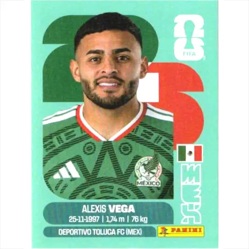 Panini Sticker MEX 18 Alexis Vega Mexiko FIFA WM 2026 kaufen - 1