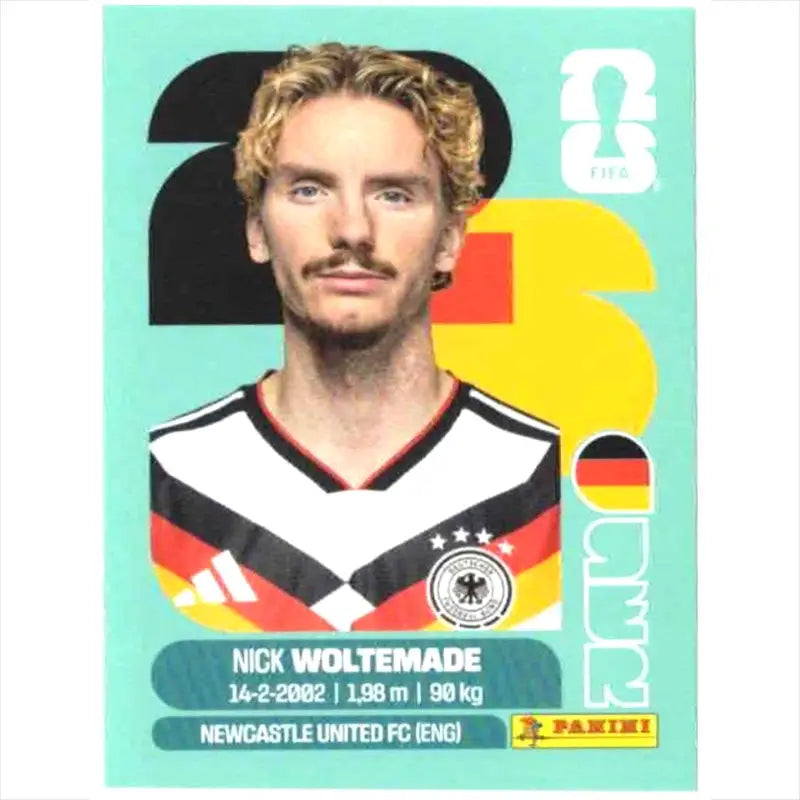 Nick Woltemade Panini Sticker WM 2026 – GER 20 Nr. 348 kaufen - 1
