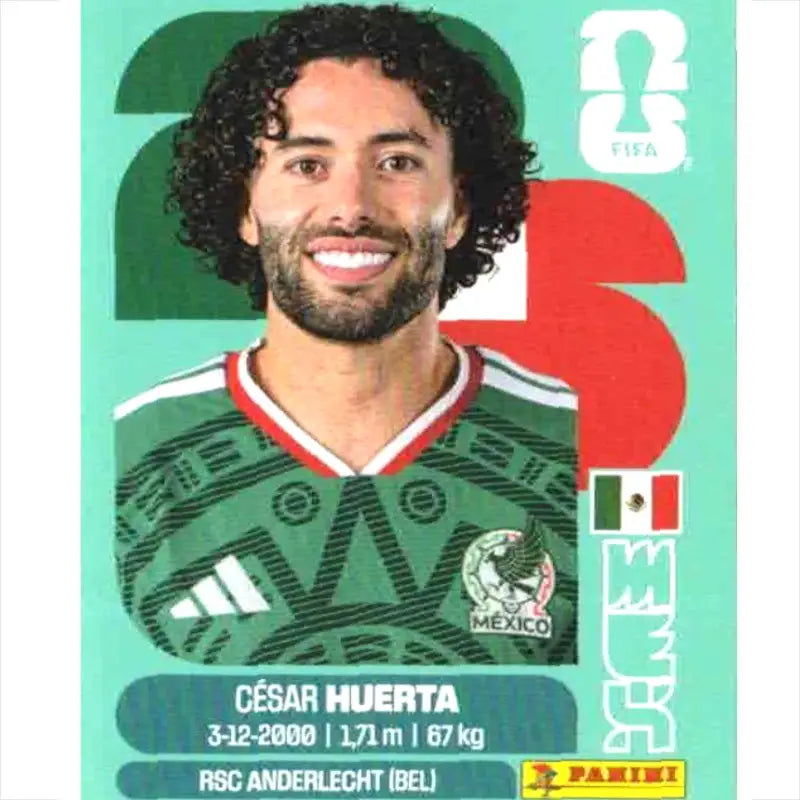 Panini Sticker MEX 20 César Huerta Mexiko FIFA WM 2026 kaufen - 1
