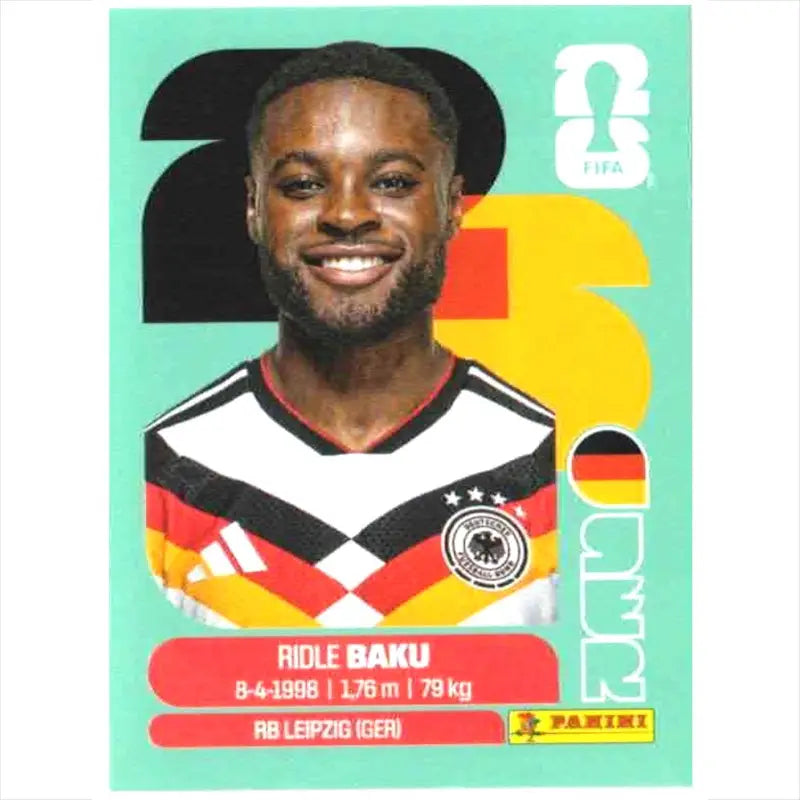 Ridle Baku Panini Sticker WM 2026 – GER 8 Nr. 336 kaufen - 1