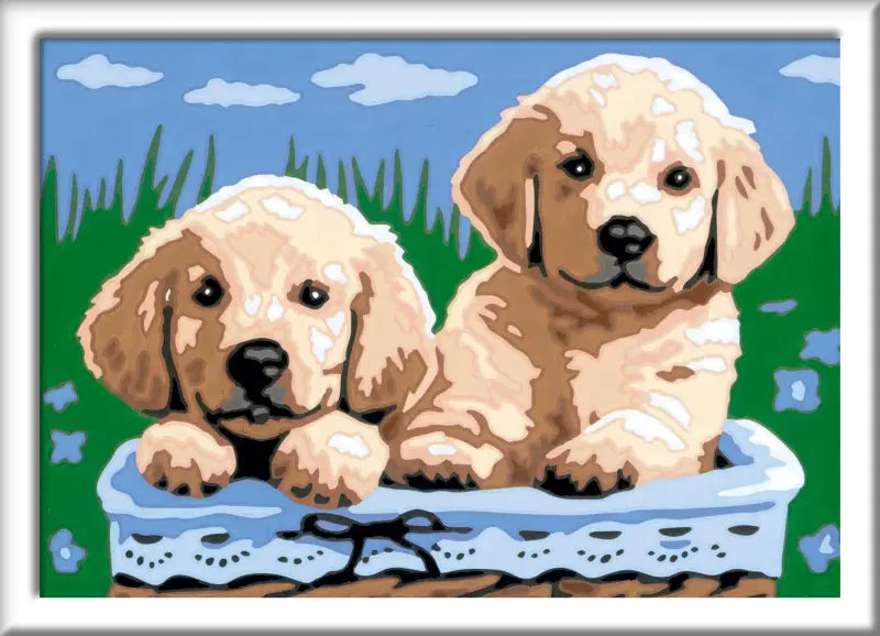 Spielzeug online kaufen Hundewelpen Malset - 2