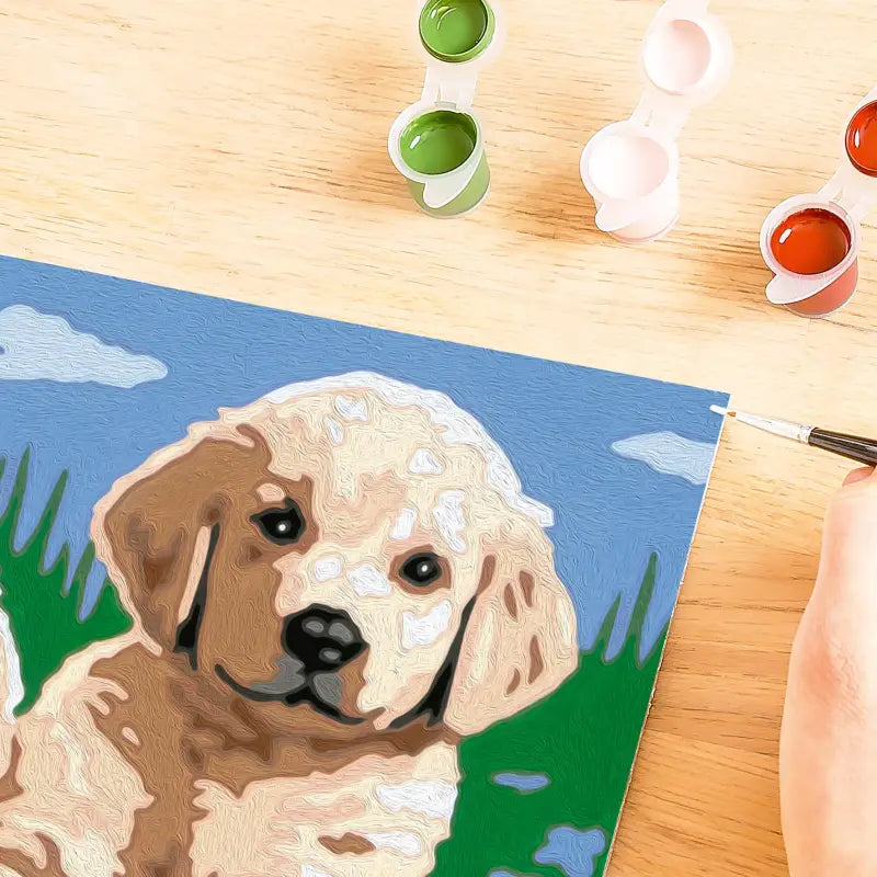 Spielzeug online kaufen Hundewelpen Malset - 7