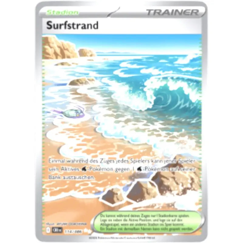 Surfstrand CRI DE 114/086 Pokémon Wachsendes Chaos kaufen – TradingToys.de - 1