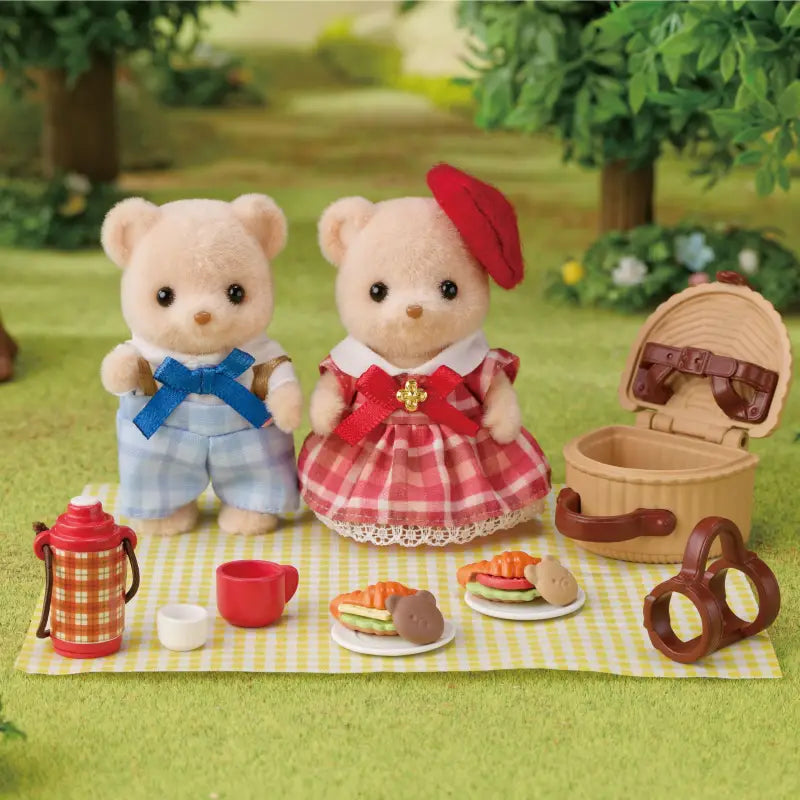Sylvanian Families Biscuit Bären Picknickspaß - 2