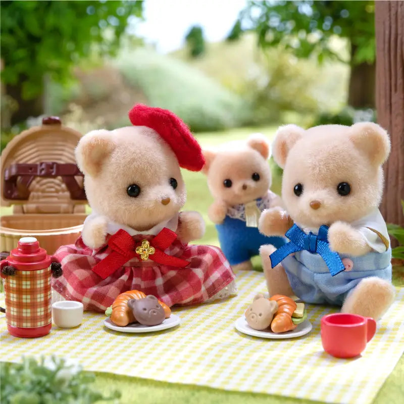 Sylvanian Families Biscuit Bären Picknickspaß - 3
