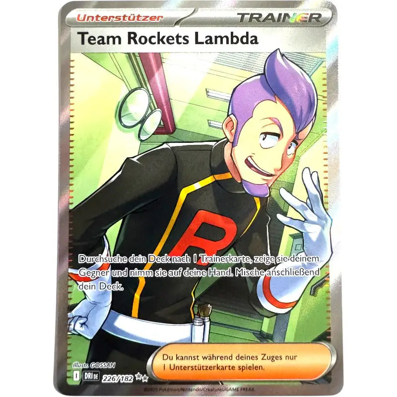 Team Rockets Lambda 226/182 - Ewige Rivalen - Pokemon Karte - 1