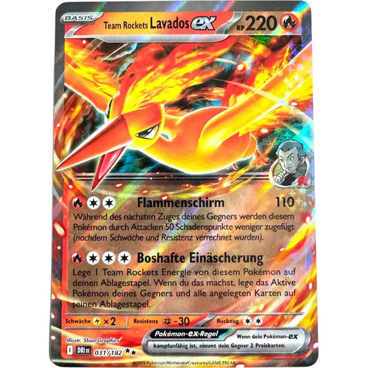 Team Rockets Lavados Ex 031/182 - Ewige Rivalen - Pokemon Karte - 1