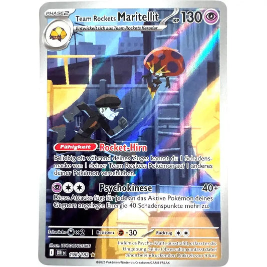 Team Rockets Maritellit 198/182 - Ewige Rivalen - Pokemon Karte - 1