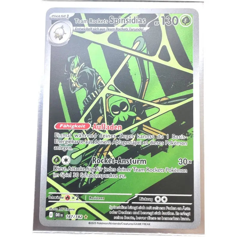 Team Rockets Spinsidias 187/182 - Ewige Rivalen - Pokemon Karte - 1