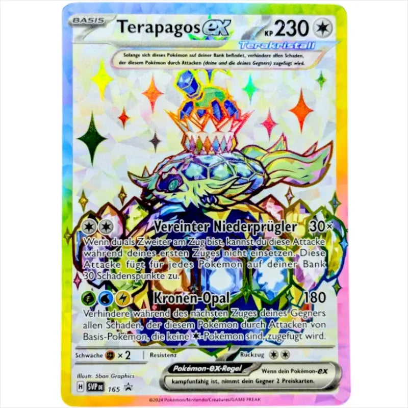 Terapagos ex SVP DE 165 Terakristall Blackstar Promo kaufen - 1