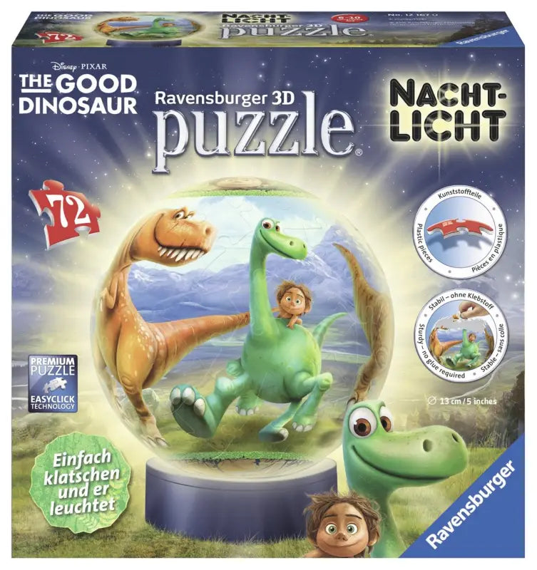 The Good Dinosaur 3D Puzzle Ball leuchtend - TradingToys.de 1