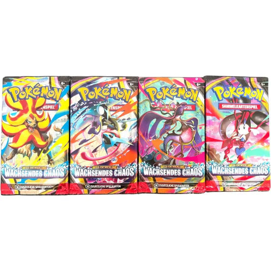 Wachsendes Chaos Booster Bundle alle 4 Artworks Pokémon kaufen - 1