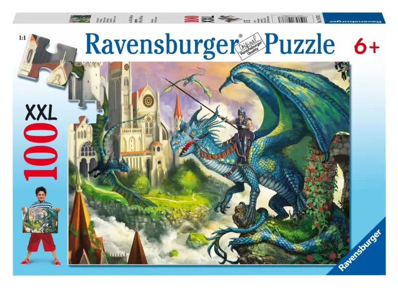 XXL Puzzle Drachen 100 Teile Ravensburger - 1