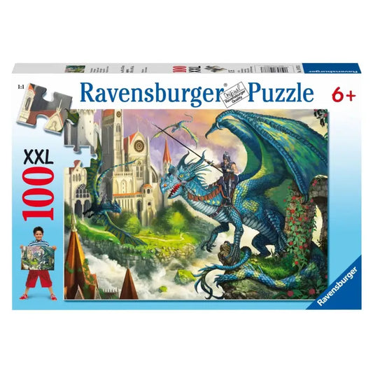 XXL Puzzle Drachen 100 Teile Ravensburger - 1