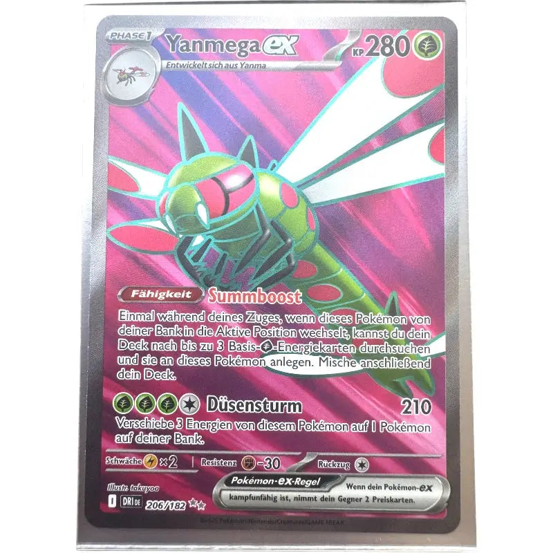 Yanmega Ex DRI DE 206/182 - Ewige Rivalen - Pokemon Karte kaufen - 1