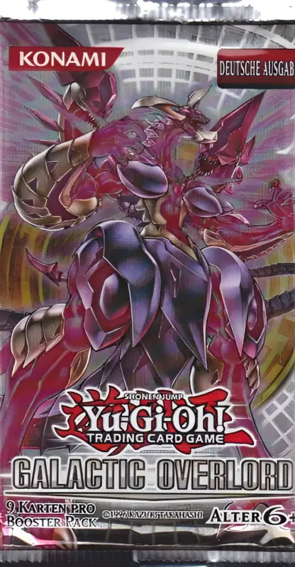 Yu-Gi-Oh Booster Galactic Overlord Deutsch Pack - 1