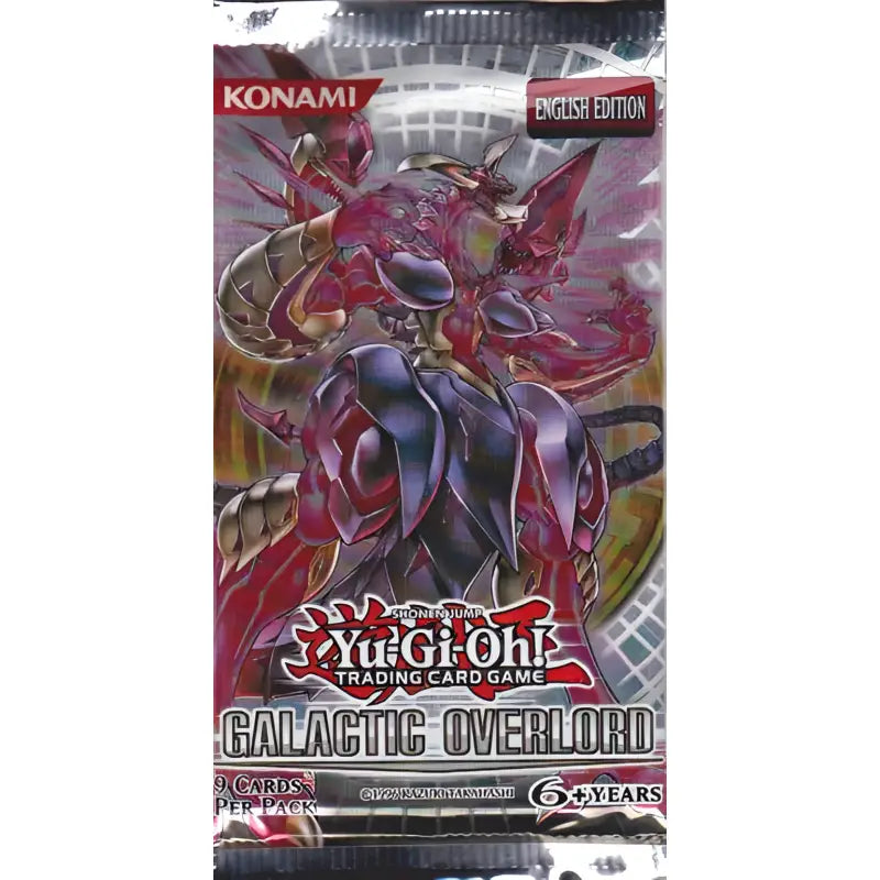 Yu-Gi-Oh! Booster Galactic Overlord Englisch Pack NEU + OVP - 1