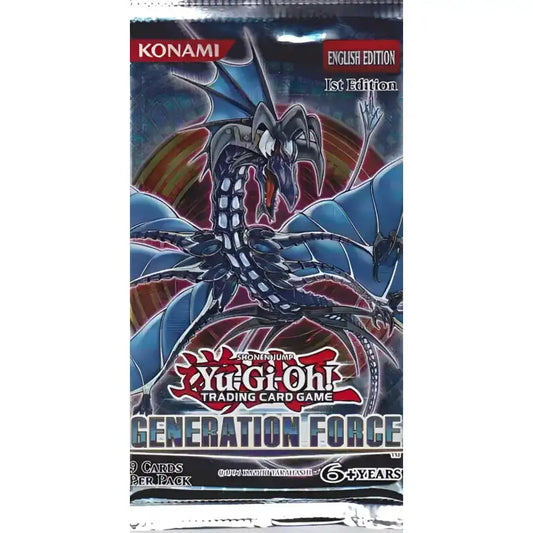 YuGiOh Booster Generation Force Englisch 1st. Edition GENF - 1