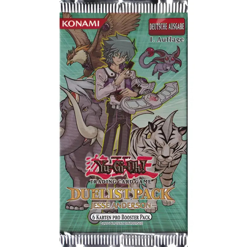 Yu-Gi-Oh! Booster Jesse Anderson 1.Auflage Deutsch Duelist - 1
