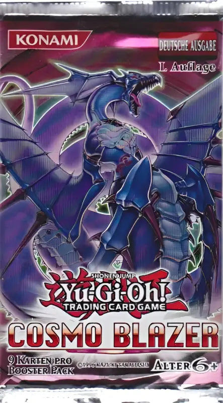 Yu-Gi-Oh! Booster Pack Cosmo Blazer 1 Auflage Deutsch