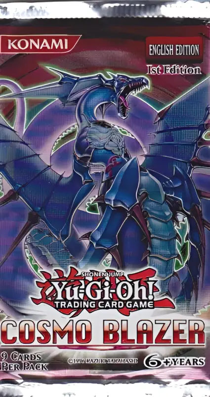 Yu-Gi-Oh Booster Pack Cosmo Blazer 1st Edition - TradingToys.de 1