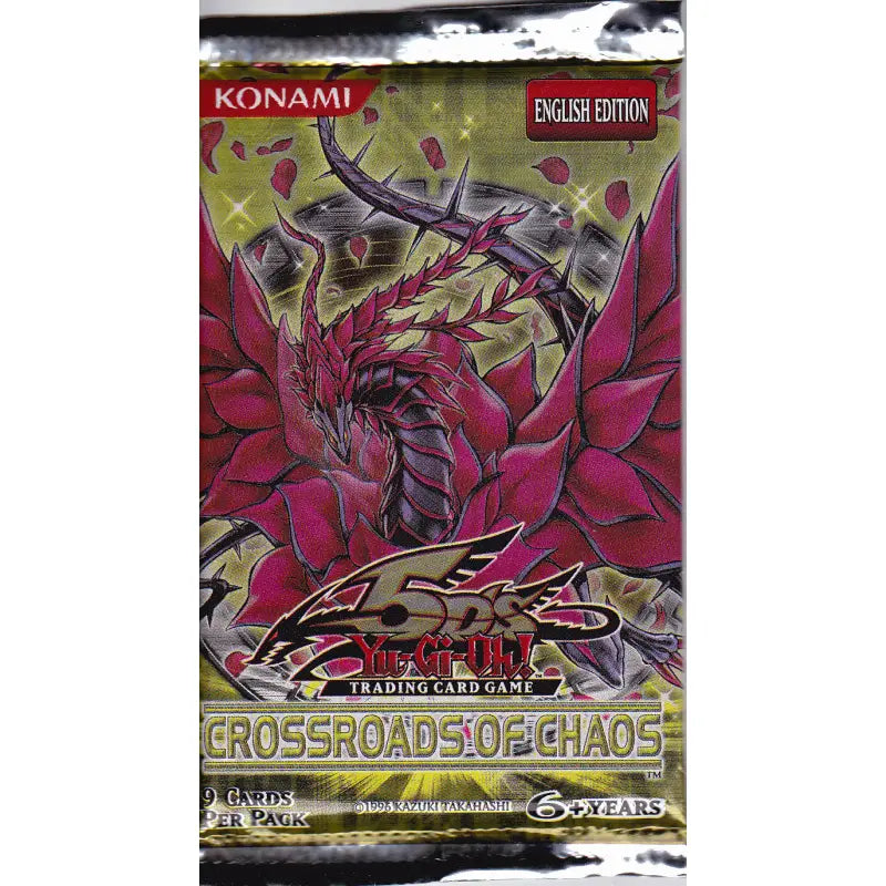 Yu-Gi-Oh! Crossroads of Chaos Englisch Oldschool NEU + OVP - 1