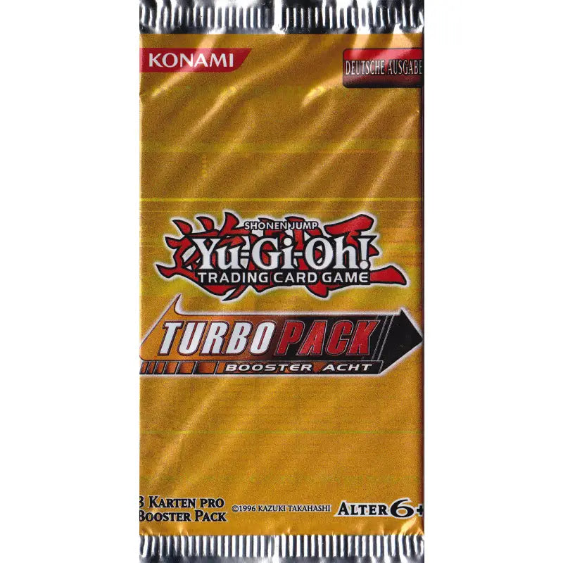 Yu-Gi-Oh! Turbo Pack Booster 8 Deutsch Oldschool TP08 - 1