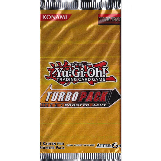 Yu-Gi-Oh! Turbo Pack Booster 8 Deutsch Oldschool TP08 - 1