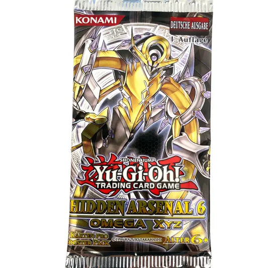 YuGiOh Booster Hidden Arsenal 6 Omega XYZ - Deutsch HA06-DE - 1