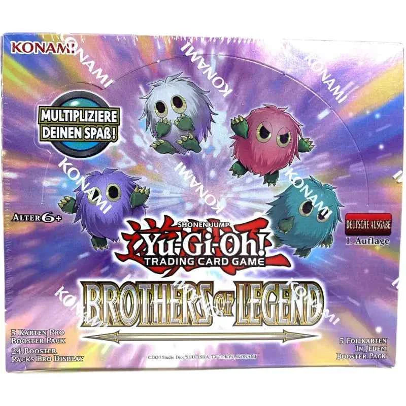 YuGiOh Brothers of Legend Booster Pack Display - 1