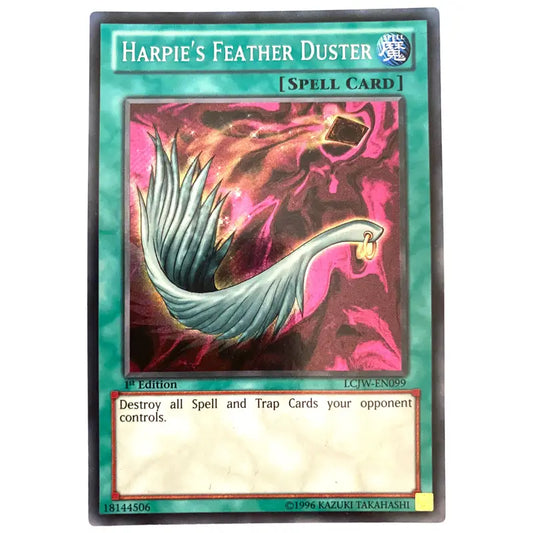 YuGiOh Karte Harpie´s Feather Duster LCJW-EN099 1.St - 1