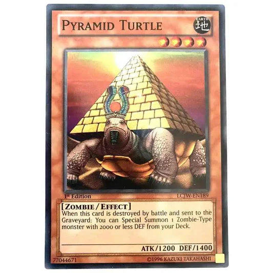 YuGiOh Karte Pyramid Turtle Super Rare LCJW EN189 - 1