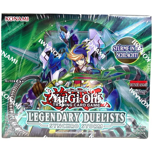 YuGiOh Legendary Duelists Synchro Storm Display Deutsch 1. - 1