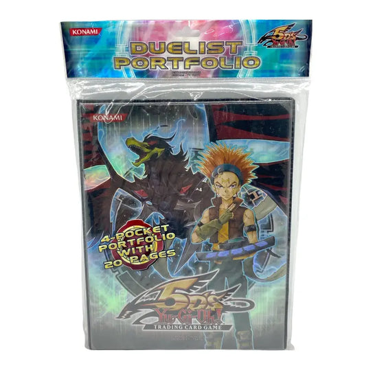 YuGiOh Sammelalbum 5D´s Crow & Schwarz 4-Pocket 20 Seiten NEU OVP - 1
