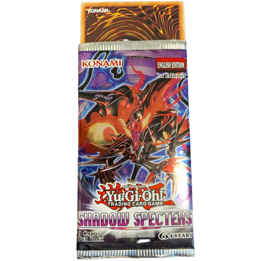 YuGiOh Shadow Specters Booster Pack 1st Edition YuGiOh Shadow Specters Booster Pack 1st Edition