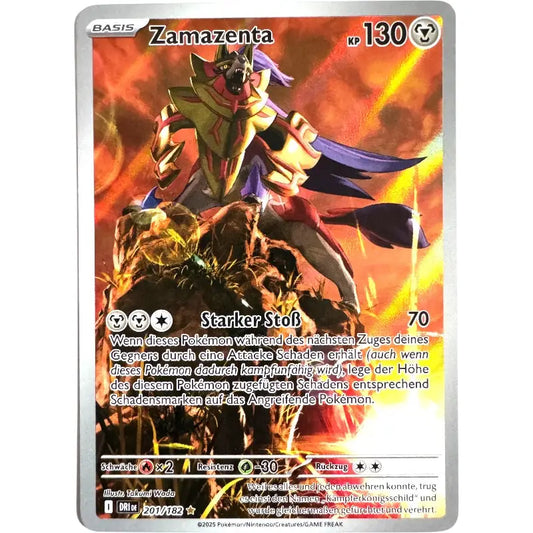 Zamazenta 201/182 - Ewige Rivalen - Pokemon Karte - 1